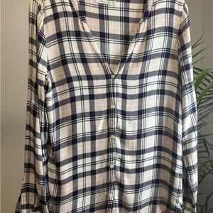 Kenneth Cole Plaid Button-Down Shirt
